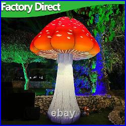 Free Standing Giant LED Inflatable Mushroom Straight Crooked Plant Model Party Free Standing Giant LED Inflatable Mushroom Straight Crooked Plant Model Party
