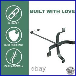 Freestanding Stocking Holder Stand 60 Tall Christmas Stocking Holders with 6