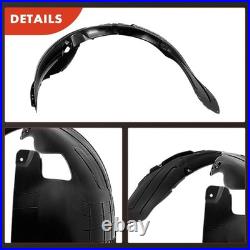 Front Inner Fender Liners with Clips and Insulation Foam for Niro 2020-2022 New