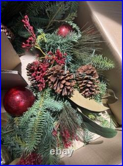 Frontgate Holiday Collection Florist's Choice 32 Decorated LED Wreath Christmas Frontgate Holiday Collection Florist's Choice 32 Decorated LED Wreath Christmas