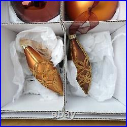 Frontgate Holliday Collection Copper & Gold Christmas Ornaments Set Of 100+