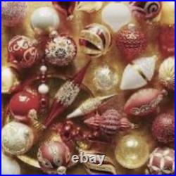 Frontgate Snow Kissed 40 Piece Ornament Collection Brand New Sealed Box