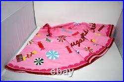 Furbish Studio Sugar Plums Embroidered Tree Skirt 54 NWT