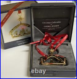 GEORG JENSEN Special Edition 2012 The Nativity Scene Christmas Mobile Ornament