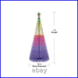 GE 7-ft Color Changing LED Lights String Christmas Tree Color Effects BRAND NEW GE 7-ft Color Changing LED Lights String Christmas Tree Color Effects BRAND NEW