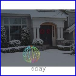 GE Color Effects 18-Inch LED RGB Christmas Ornament with Color Changing Lights