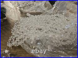 Galway Crystal Lighted 25 Christmas Tree + 30 Crystal ornaments Teleflora