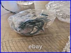 Galway Crystal Lighted 25 Christmas Tree + 30 Crystal ornaments Teleflora