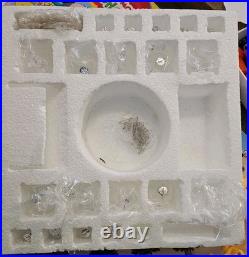 Galway Crystal Lighted 25 Christmas Tree + 30 Crystal ornaments Teleflora