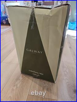 Galway Crystal Lighted 25 Christmas Tree + 30 Crystal ornaments Teleflora