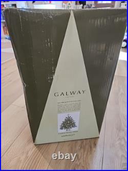 Galway Crystal Lighted 25 Christmas Tree + 30 Crystal ornaments Teleflora