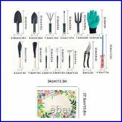 Gardening Countdown Calendar Christmas Advent Garden Set Shovels Small Scissor