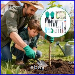 Gardening Countdown Calendar Christmas Advent Garden Set Shovels Small Scissor