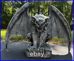 Gargoyle Polystyrene Theatrical Prop Detachable wings / lots of wear Rare