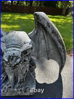 Gargoyle Polystyrene Theatrical Prop Detachable wings / lots of wear Rare