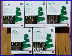 Ge Energy Smart 150 LED Icicle Style Lights Warm White Lot of 5 New Boxes