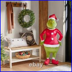 Gemmy 4 ft. Grinch Animated Life Size Dances Speaks Sings Indoor Decoration