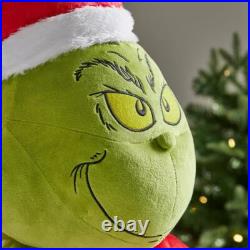 Gemmy 4 ft. Grinch Animated Life Size Dances Speaks Sings Indoor Decoration