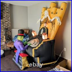 Gemmy 7' Foot Tall Creepy Organ Player Airblown Inflatable
