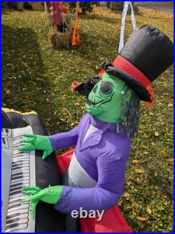 Gemmy 7' Foot Tall Creepy Organ Player Airblown Inflatable