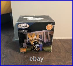 Gemmy 7' Foot Tall Creepy Organ Player Airblown Inflatable