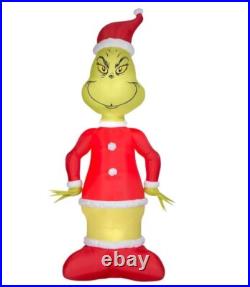 Gemmy Animated Christmas Airblown Inflatable Head Turning Grinch Giant Dr. Seuss