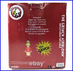 Gemmy Animated Christmas Airblown Inflatable Head Turning Grinch Giant Dr. Seuss