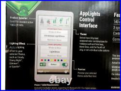 Gemmy Applights 3 Spotlights Led Lights 140 Effects Apps Bluetooth Control New