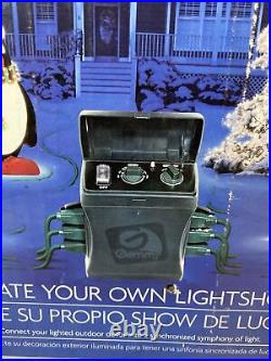 Gemmy Christmas Create Your Own Holiday Lightshow With Timer 6 Outlet NEW