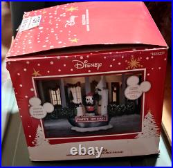 Gemmy Disney Christmas 7 ft Mickey Mouse Willie Steamboat Airblown Inflatable