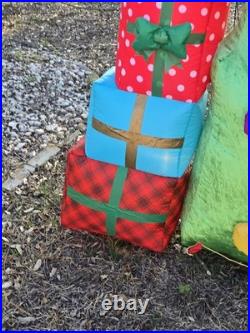 Gemmy Dr Seuss 10 ft Grinch Max (No Stakes) Christmas Tree Airblwon Inflatable