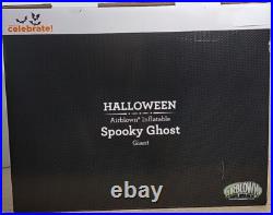 Gemmy Halloween 10 ft Lights Up Spooky Ghost Airblown Inflatable NIB