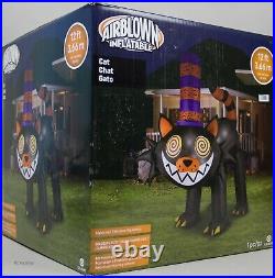 Gemmy Halloween 12 ft Colossal Size Black Cat Airblown Inflatable NIB
