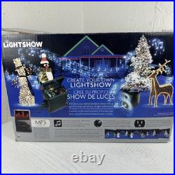 Gemmy Holiday Lightshow With Timer 6 Control Outlets And Speaker Includes Songs