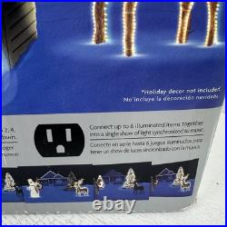 Gemmy Holiday Lightshow With Timer 6 Control Outlets And Speaker Includes Songs