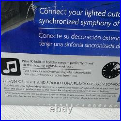 Gemmy Holiday Lightshow With Timer 6 Control Outlets And Speaker Includes Songs