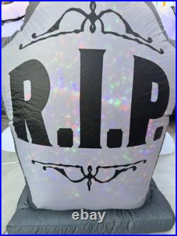 Gemmy LED Haunted Graveyard Scene 10Ft Airblown Inflatable 4921343 Halloween