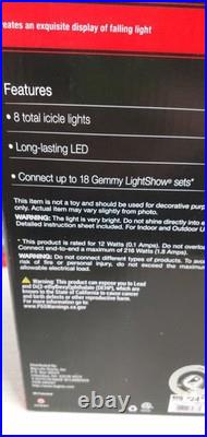 Gemmy Led Lightshow Shooting Star 7ft White Lot of 5 Sets
