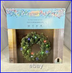 Gemmy Orchestra Of Lights LED Lighted Wreath Gemmy Orchestra Of Lights LED Lighted Wreath