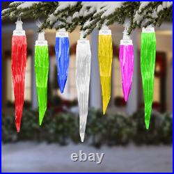 Gemmy Orchestra of Lights 24-Count Multi-Function Color Changing Icicle LED Plug