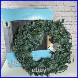 Gemmy Orchestra of Lights 27 Wreath 24 LED Color-Changing Lights Rare 1041141