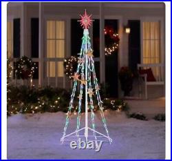 Gemmy Orchestra of Lights 6 ft 156 LED Color Changing Lights Tree New 5969251 Gemmy Orchestra of Lights 6 ft 156 LED Color Changing Lights Tree New 5969251
