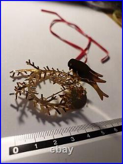 Georg Jensen Christmas Decoration'Christmas Joy' 2002 Birds Denmark