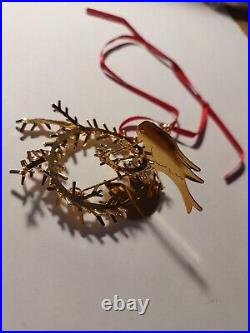 Georg Jensen Christmas Decoration'Christmas Joy' 2002 Birds Denmark