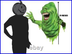 Ghostbusters Slimer Wallbreaker Prop Decor Lighted Remote Official Ghost Horror