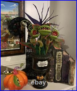 Ghoulish Garden HYDE & EEK! ORIGINAL AUDREY VENUS FLY TRAP LARGE HALLOWEEN PLANT Ghoulish Garden HYDE & EEK! ORIGINAL AUDREY VENUS FLY TRAP LARGE HALLOWEEN PLANT