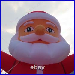 Giant 20Ft Christmas Inflatable Santa Claus LED Lights for Christmas Yard Party