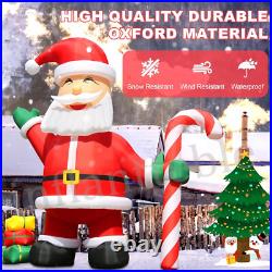 Giant 33FT Christmas Inflatable Santa Claus with Candy Box For Xmas Party Event Giant 33FT Christmas Inflatable Santa Claus with Candy Box For Xmas Party Event