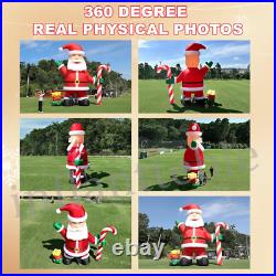 Giant 33FT Christmas Inflatable Santa Claus with Candy Box For Xmas Party Event Giant 33FT Christmas Inflatable Santa Claus with Candy Box For Xmas Party Event