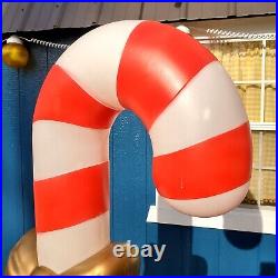 Giant 72 Candy Cane Lighted Blow Mold Christmas Holiday Decoration 6ft Tall